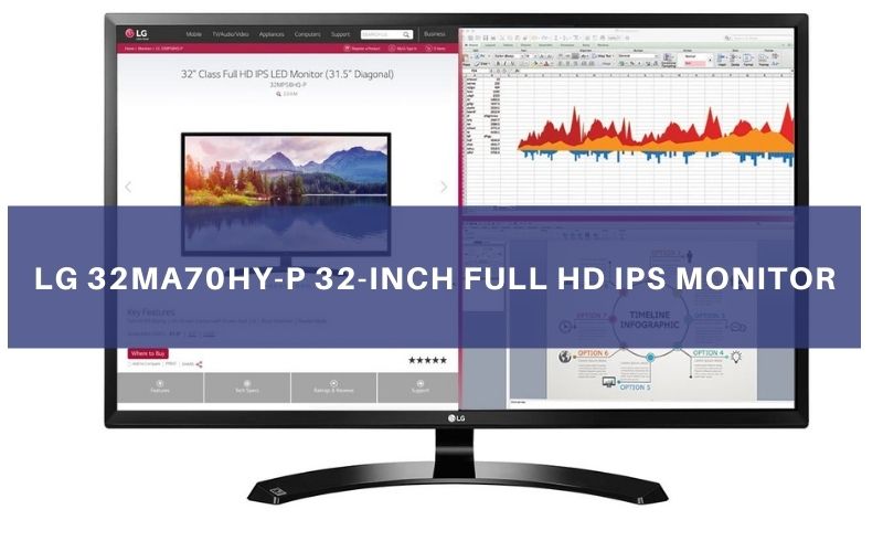 LG 32MA70HY-P IPS Full HD de 32 pouces