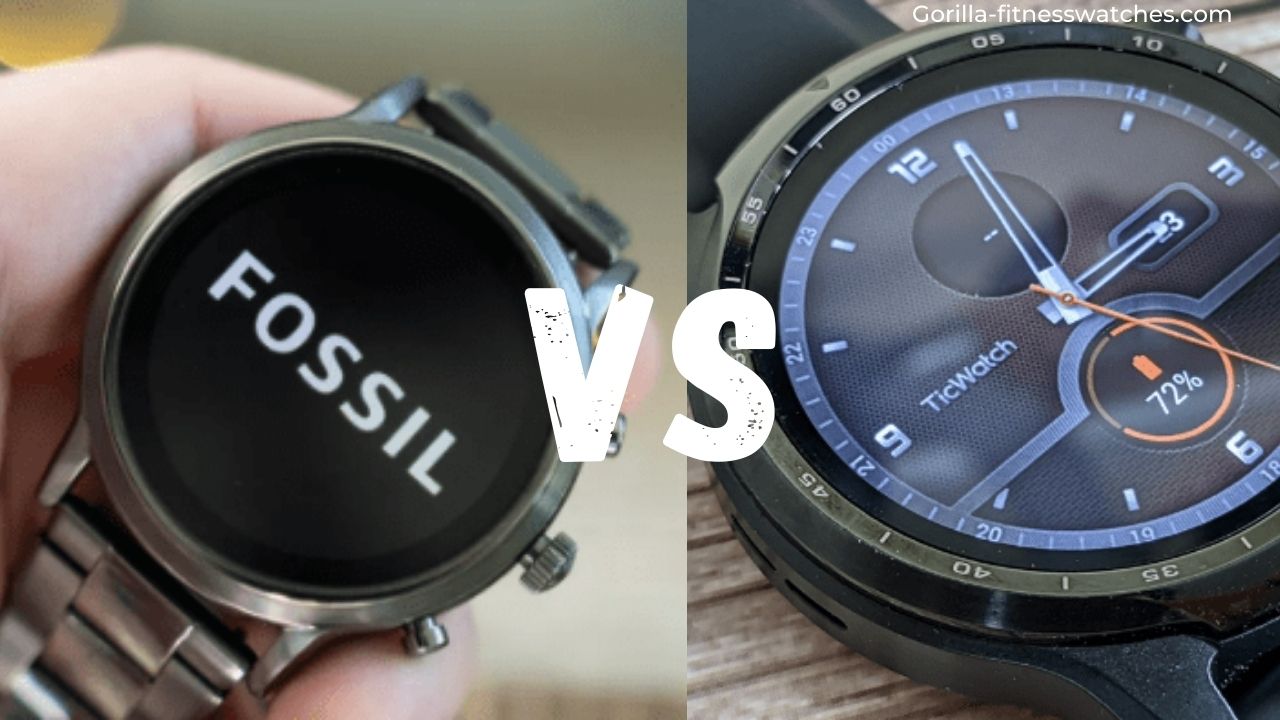 Ticwatch Pro 3 vs Fossil Gen 5 Smartwatch