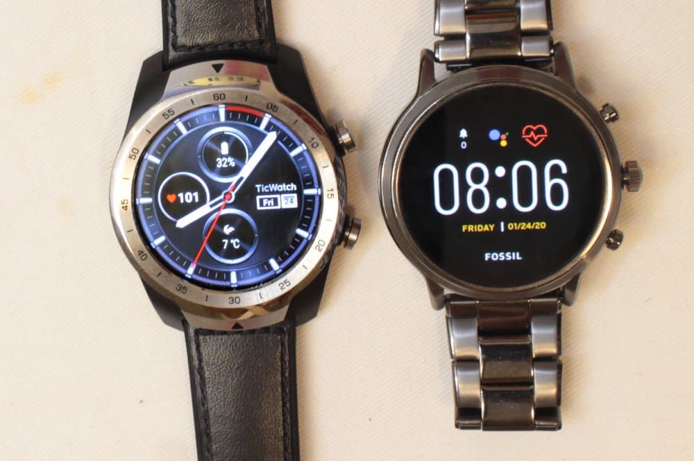 Ticwatch Pro 3 vs Fossil Gen 5 Smartwatch